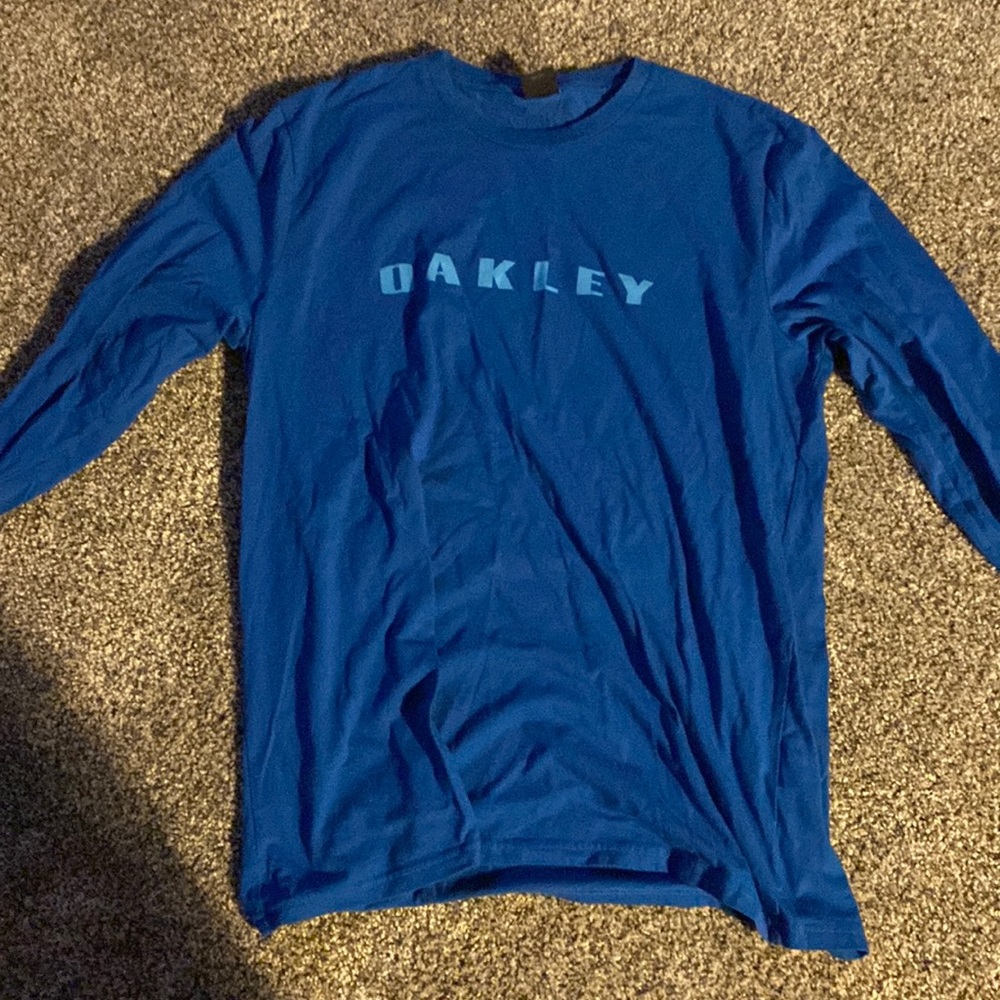 Blue Oakley long sleeve Tee